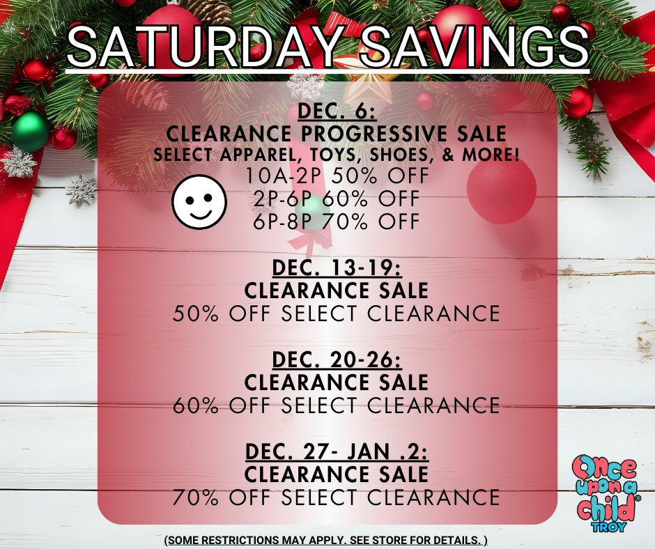 Saturday Savings